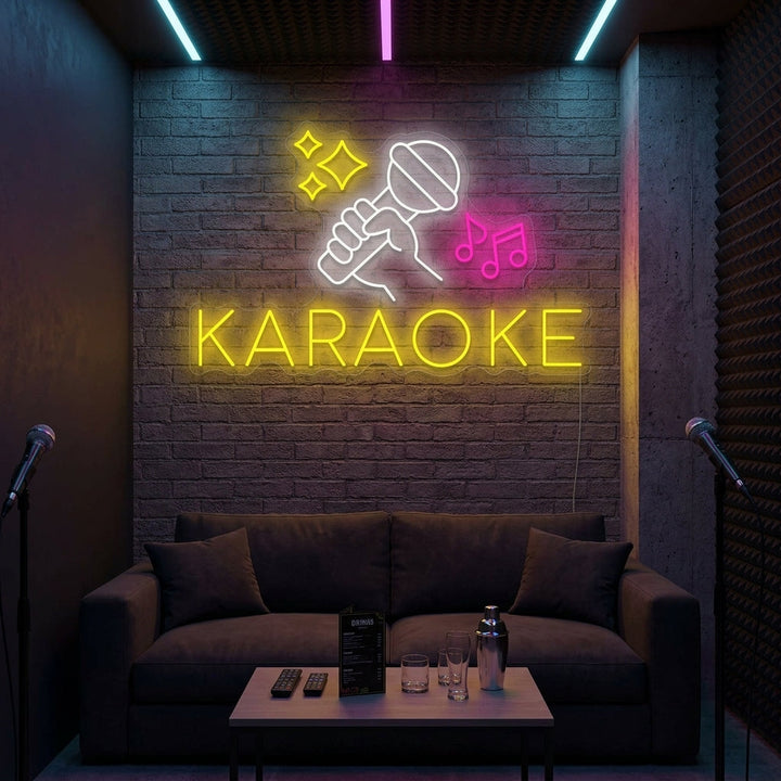 "Karaoke" Neonschild
