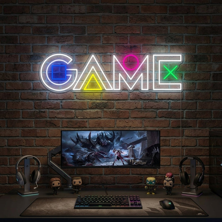 "Game" Neonschild