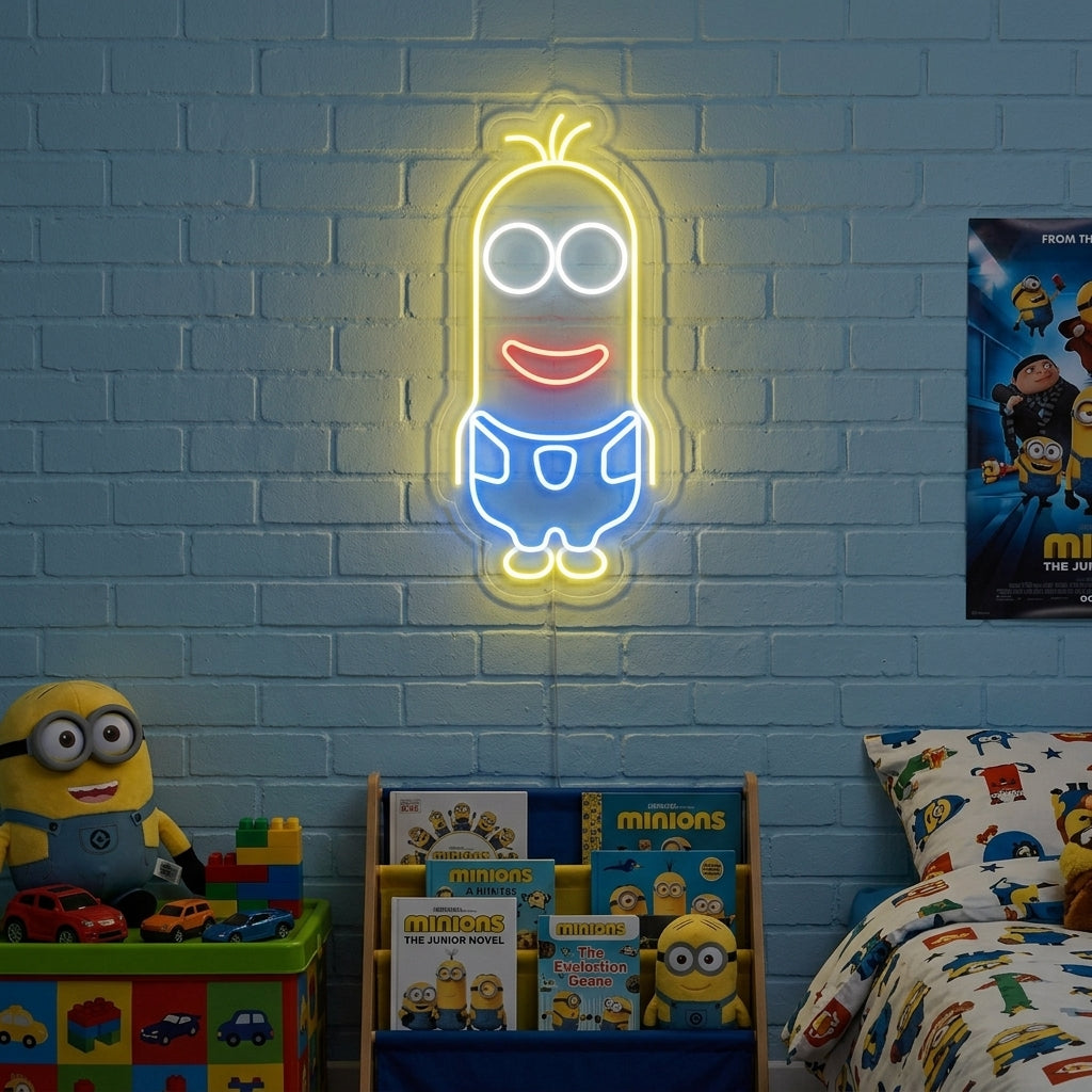 "Minion" Neonschrift