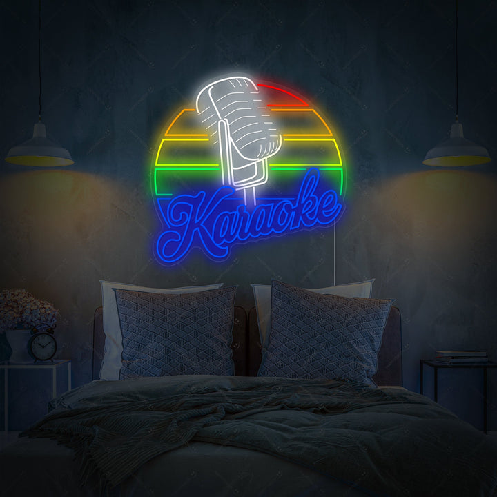 "Karaoke" Neonschild
