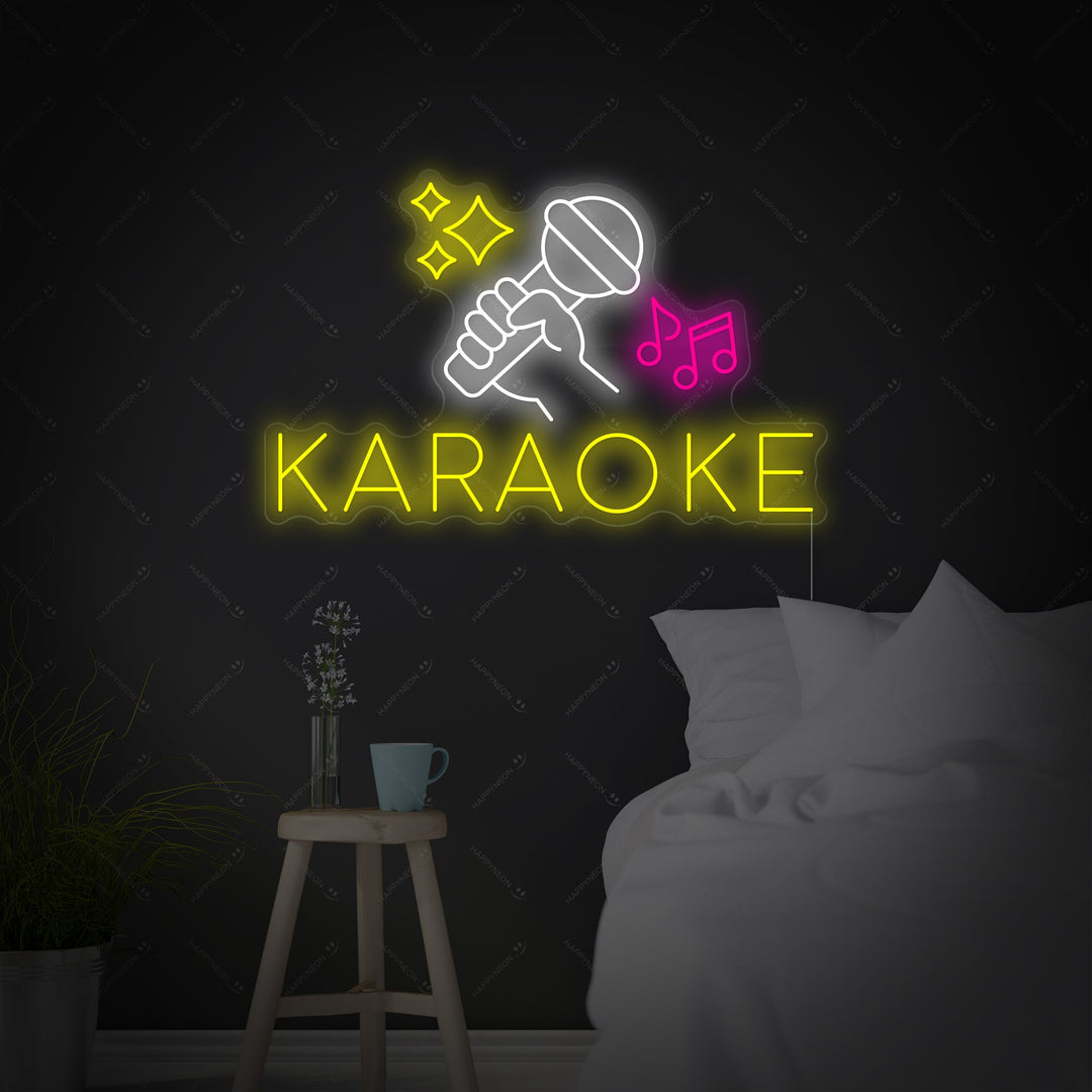 "Karaoke" Neonschild