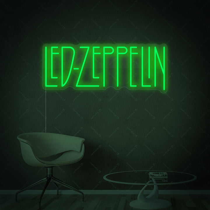 "LED Zeppelin" Neonschild