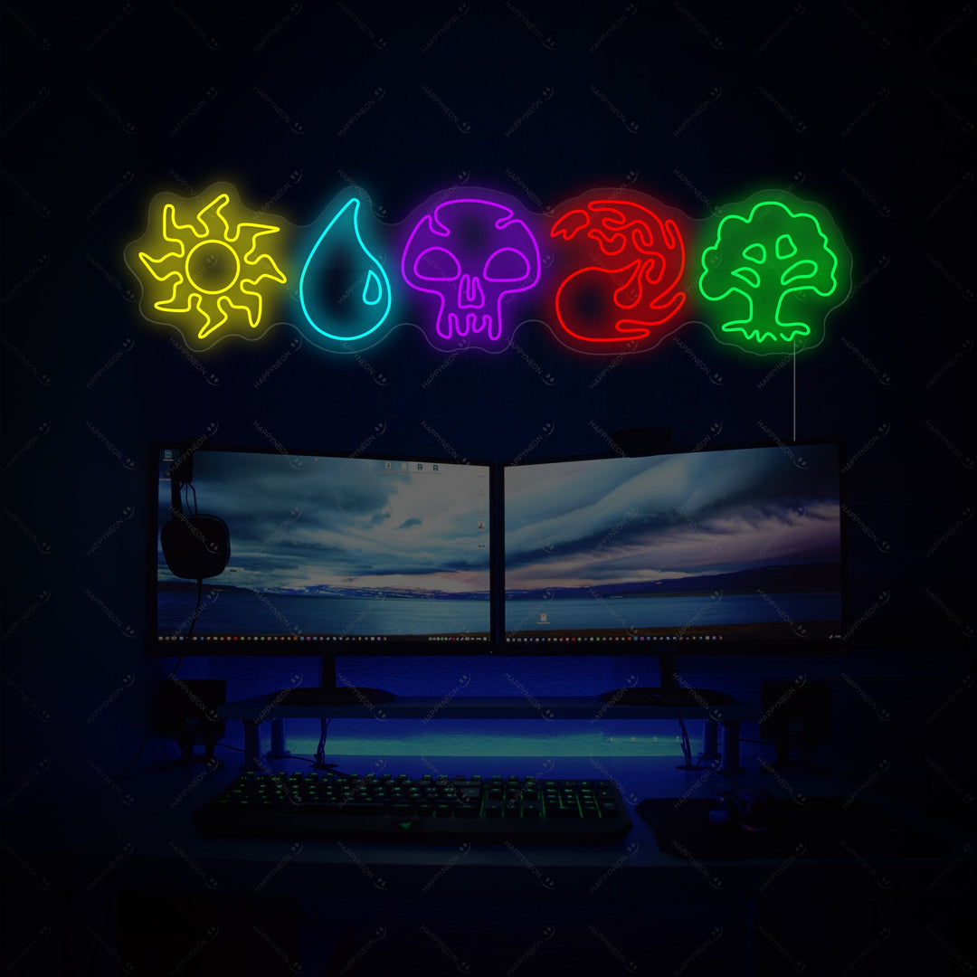 "Magic MTG" Neonschild