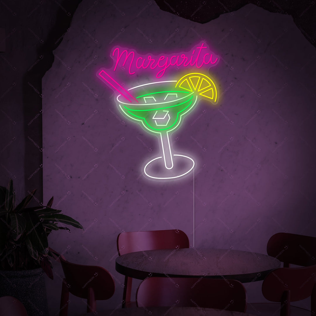 "Margarita" Neonschild