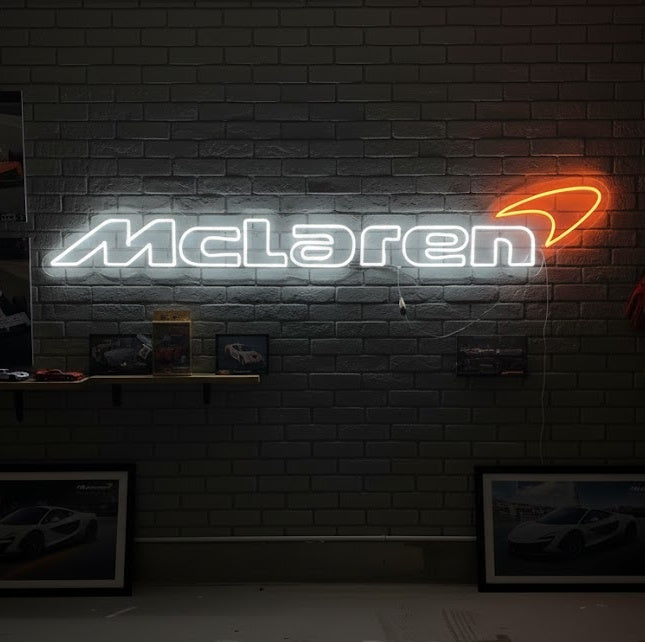 "Mclar-Car" Neonschild