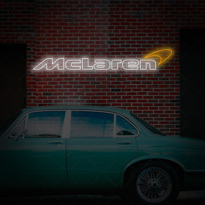"Mclar-Car" Neonschild