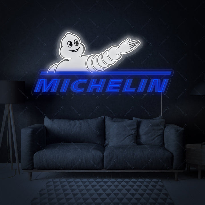 "Micheli-Logo" Neonschild