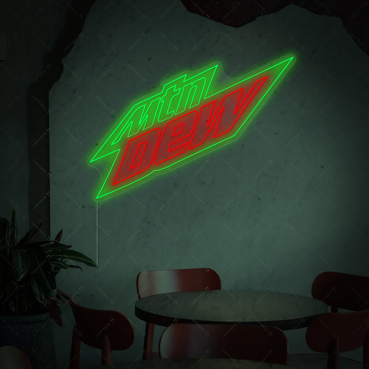 "Mountain Dew" Neonschild