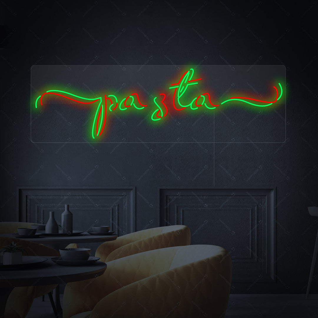 "Pasta" Neonschild