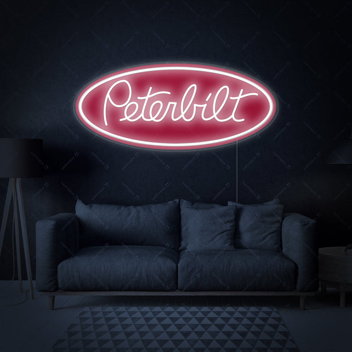 "Peterbil-Logo" Neonschild