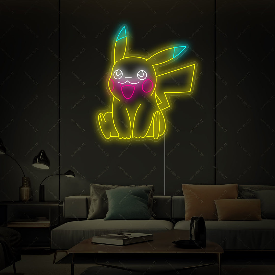 "Pikachu" Neonschild