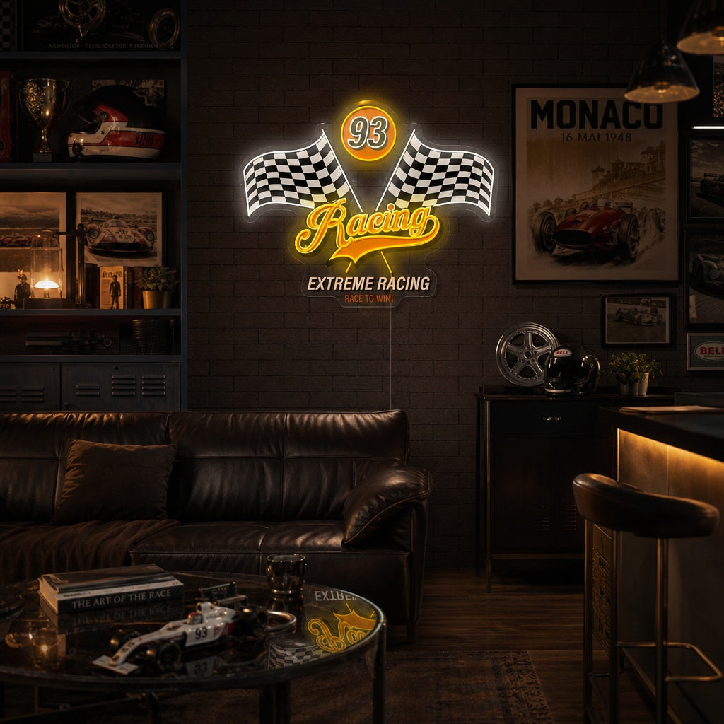 "Racing" Neonschild
