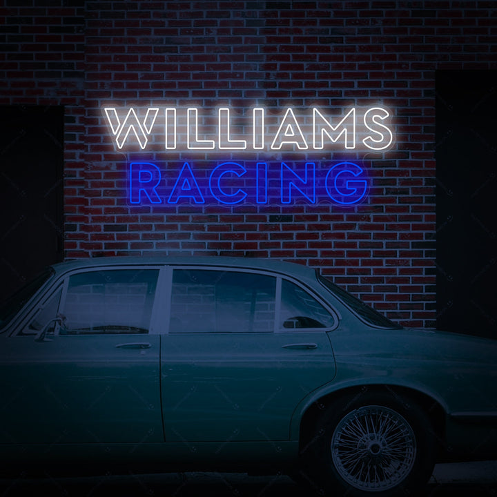 "Racing Team Logo" Neonschild
