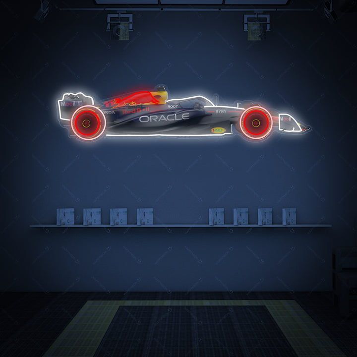 "Rb F Auto" Neonschild