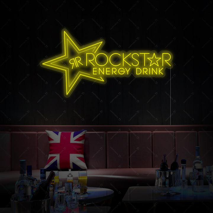 "Rockstar" Neonschild