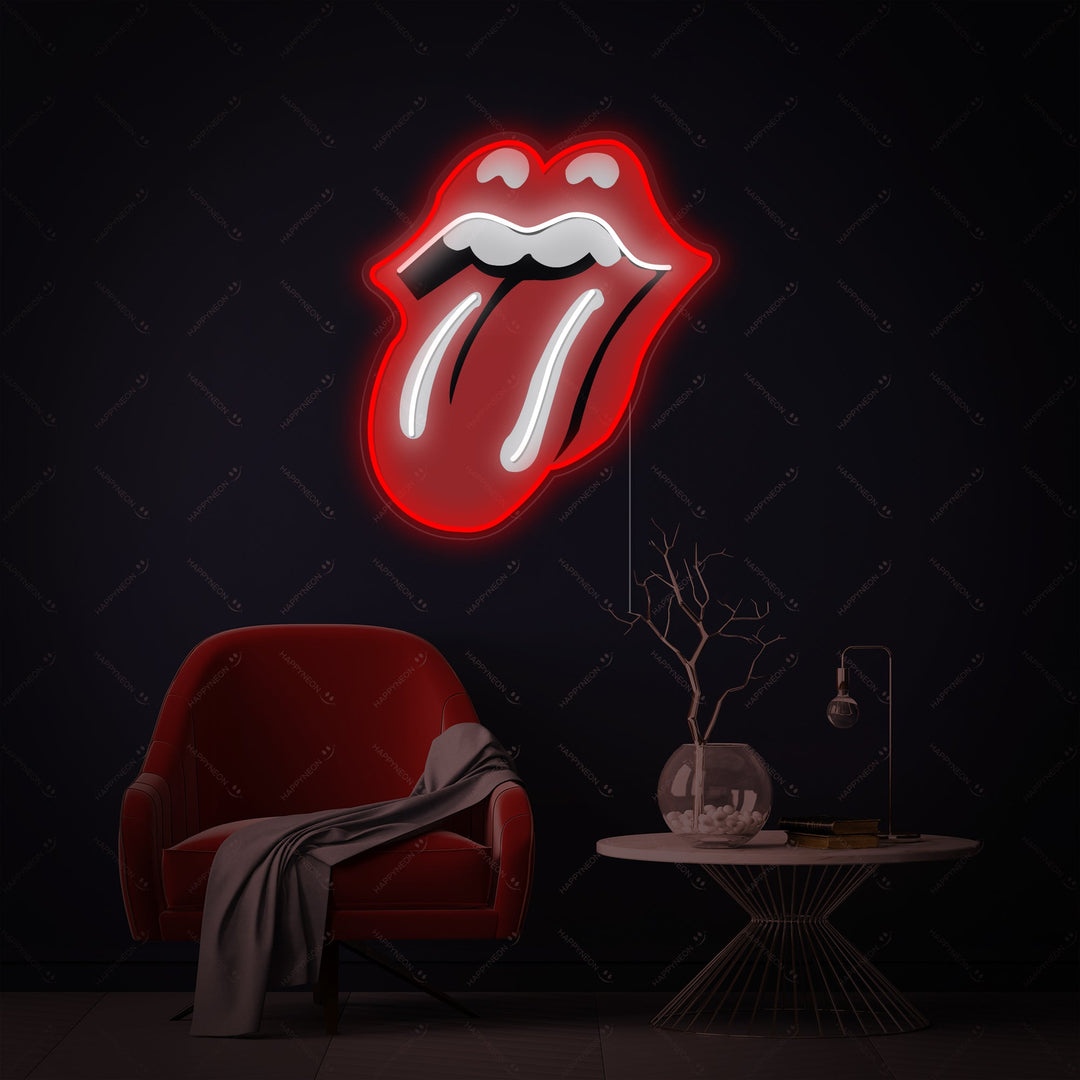 "Rolling Stones" Neonschild