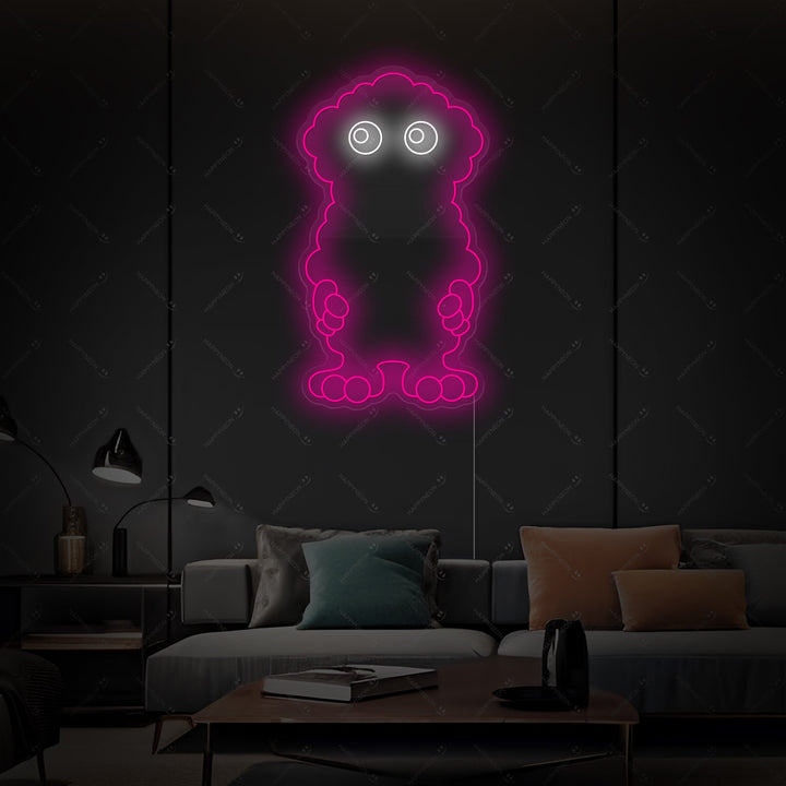 "Scoop" Neonschild