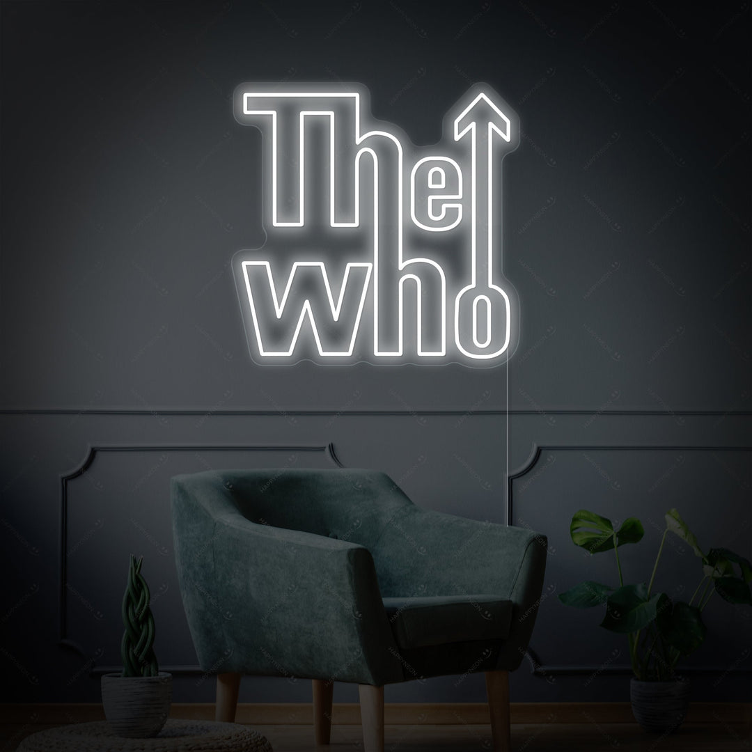 "The Who" Neonschild