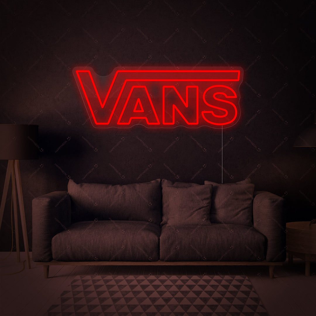 "Vans" Neonschild