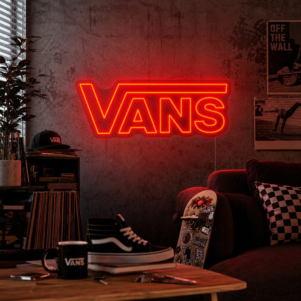 "Vans" Neonschild