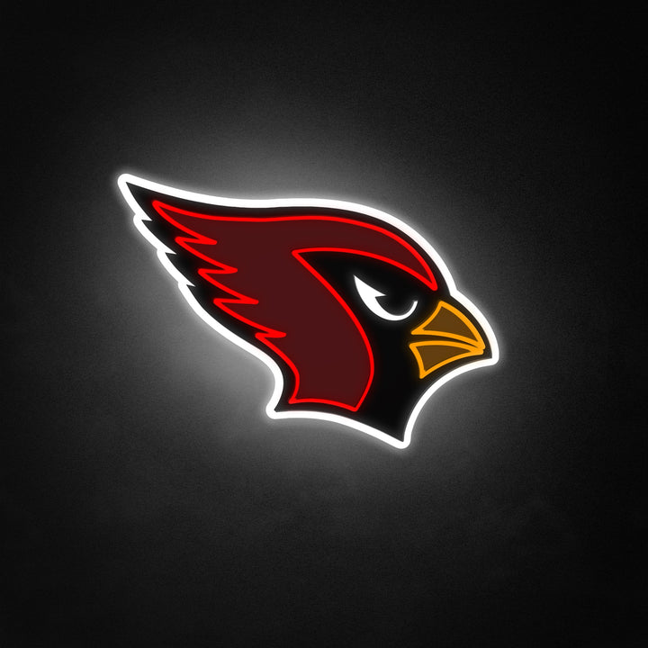 "American Football Team Logo, Sportfans Geschenk" Neon Like