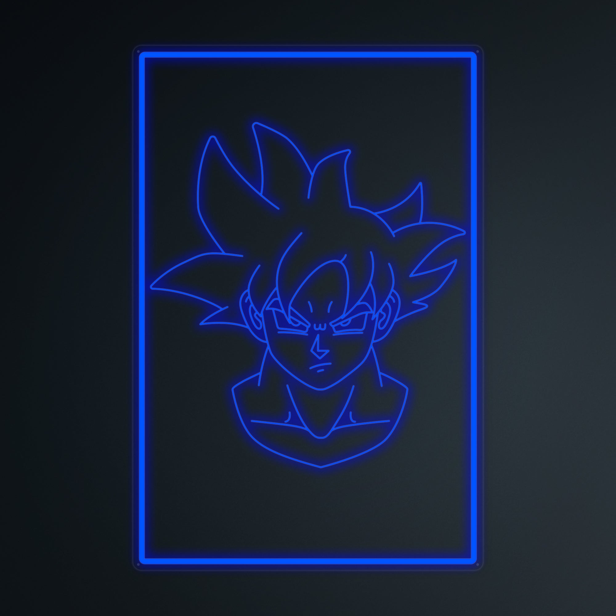 "Anime Goku Ultra Instinct" Mini-Neonschild