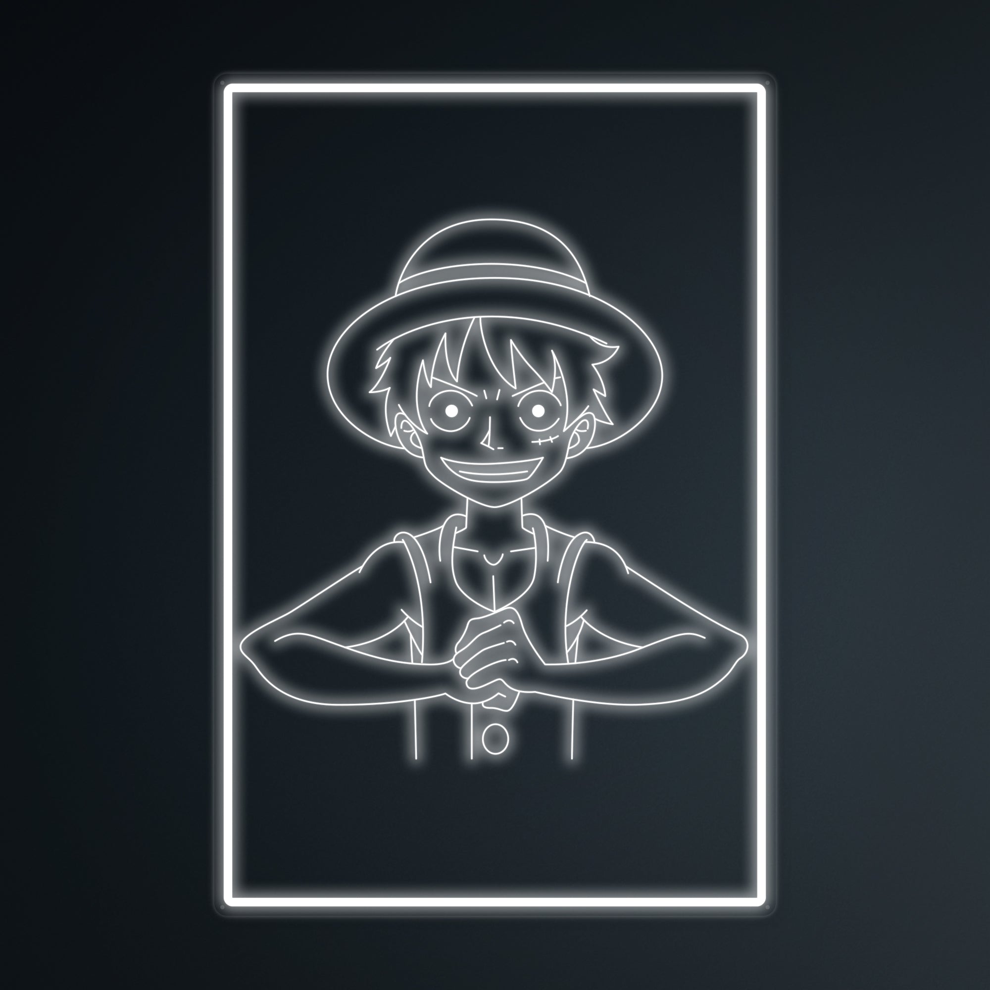 "Anime Monkey D" Mini-Neonschild