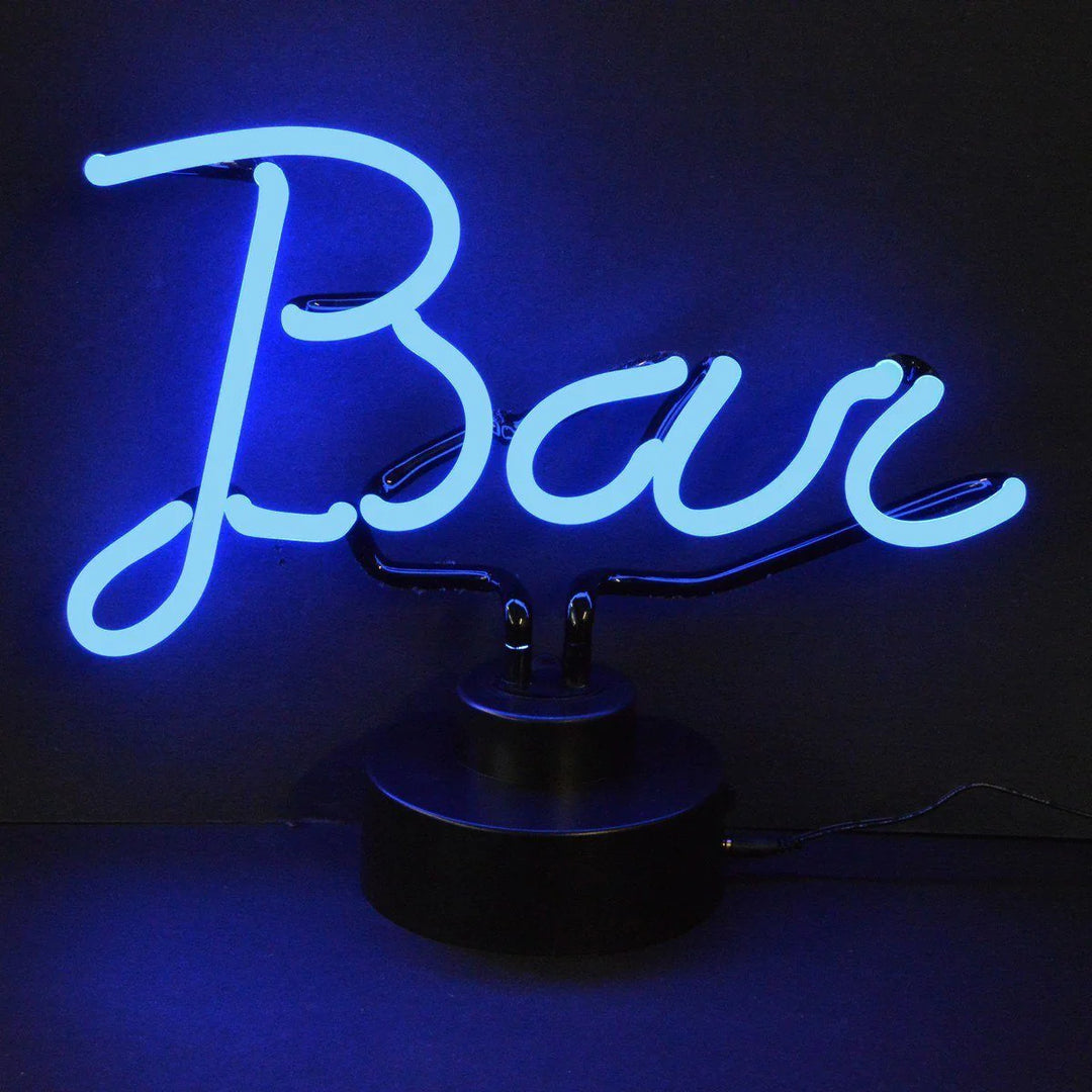 "Bar Tisch-Neonschild, Glas-Neonschild" Neonschrift