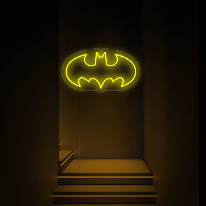 Fledermaus Tier Motiv Neonschild