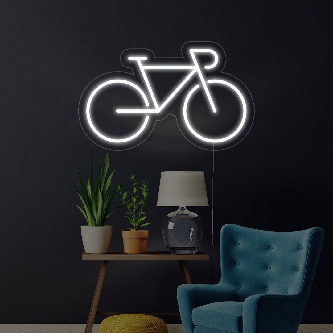 "Fahrrad" Neonschrift