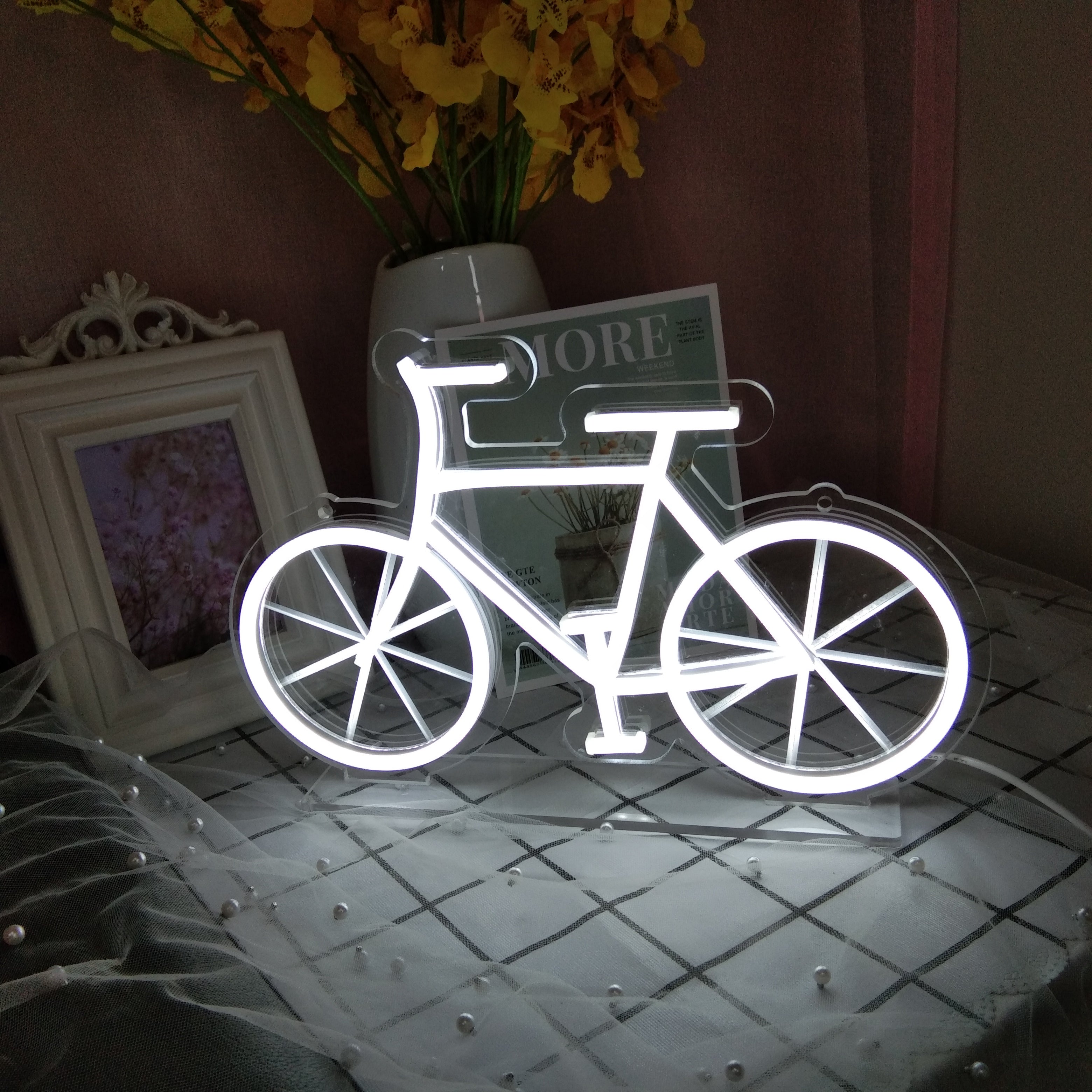 "Fahrrad" Desk LED Neonschrift
