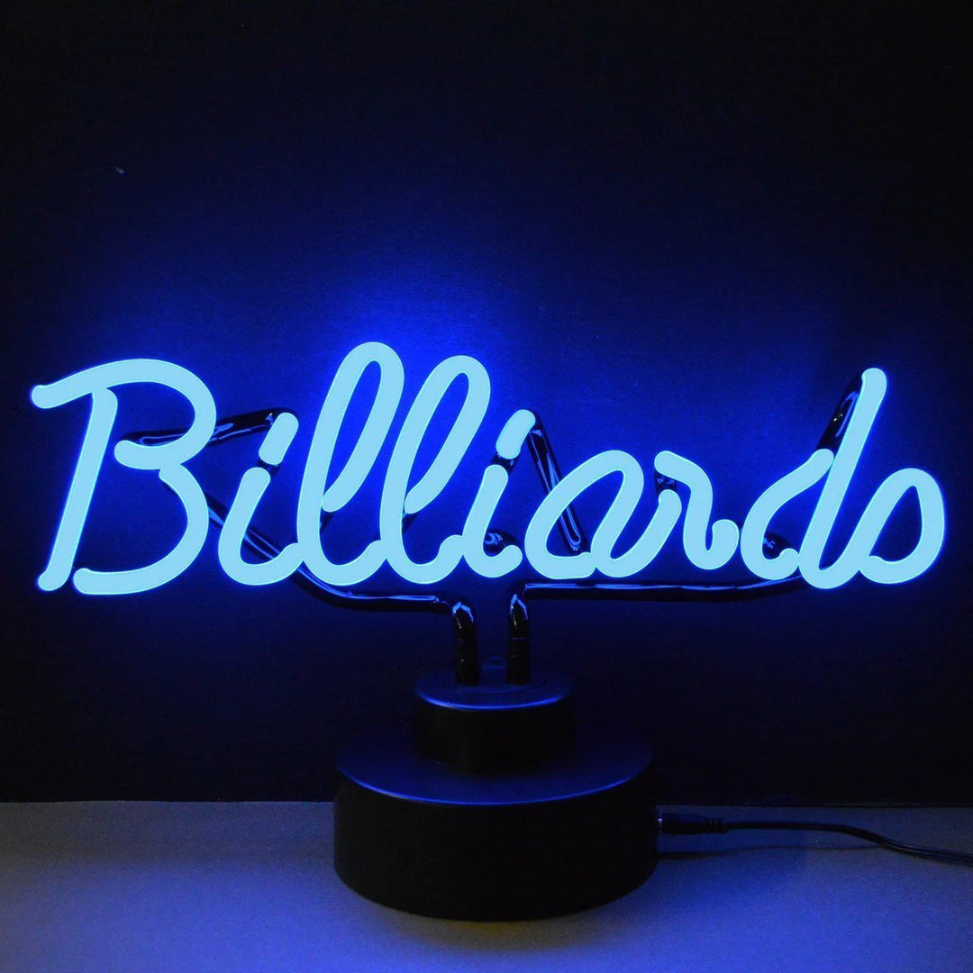 "Billiards Tisch-Neonschild, Glas-Neonschild" Neonschrift