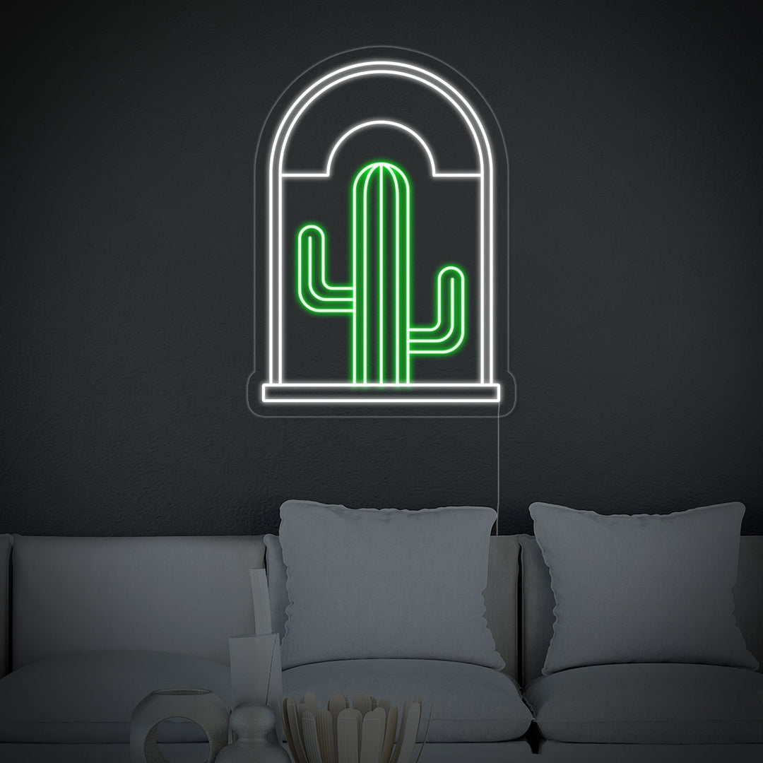 "Böhmischer Kaktus" Neonschrift