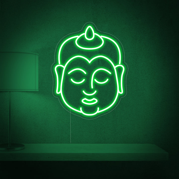 "Buddha" Neonschrift