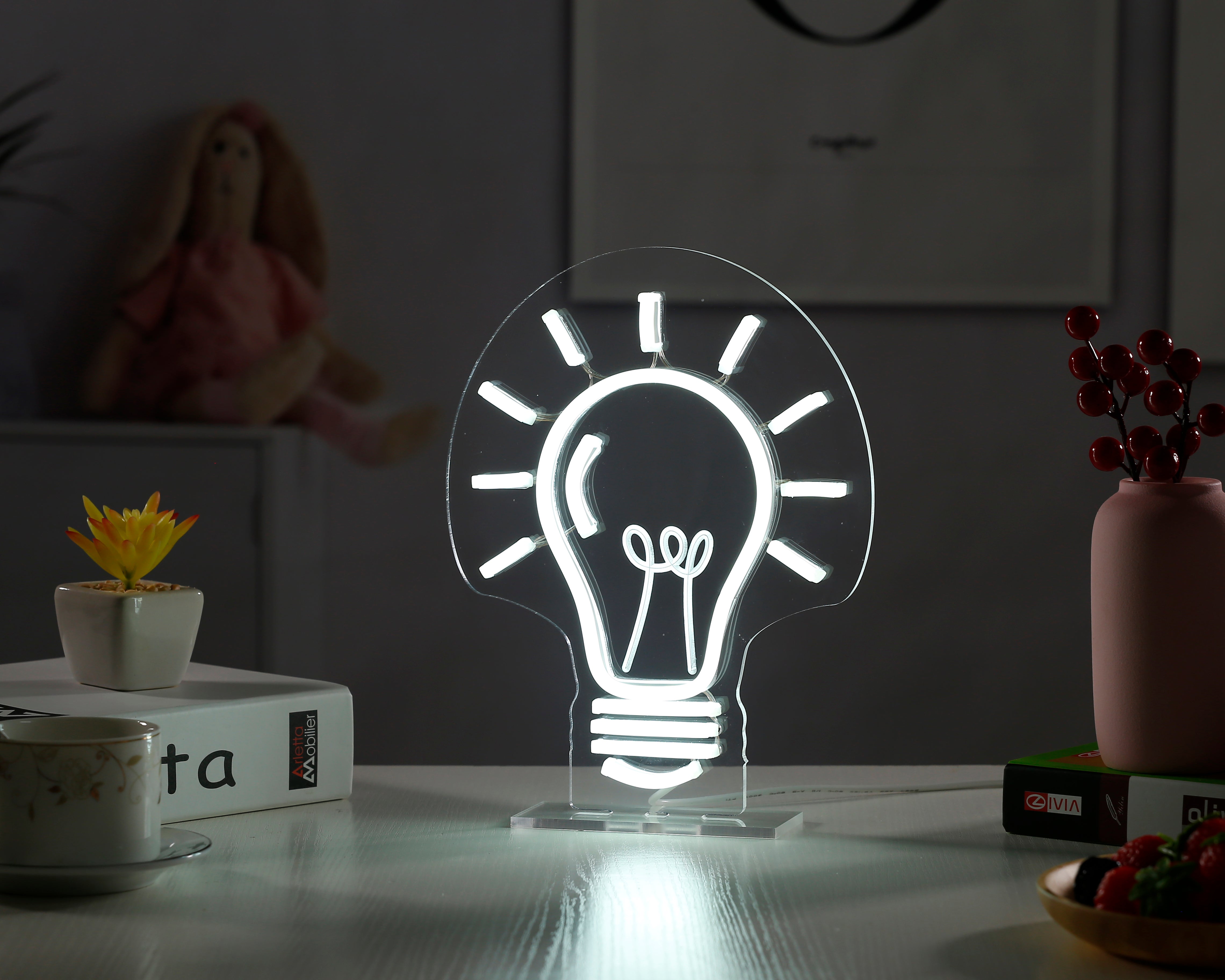 "Bulb" Desk LED Neonschrift