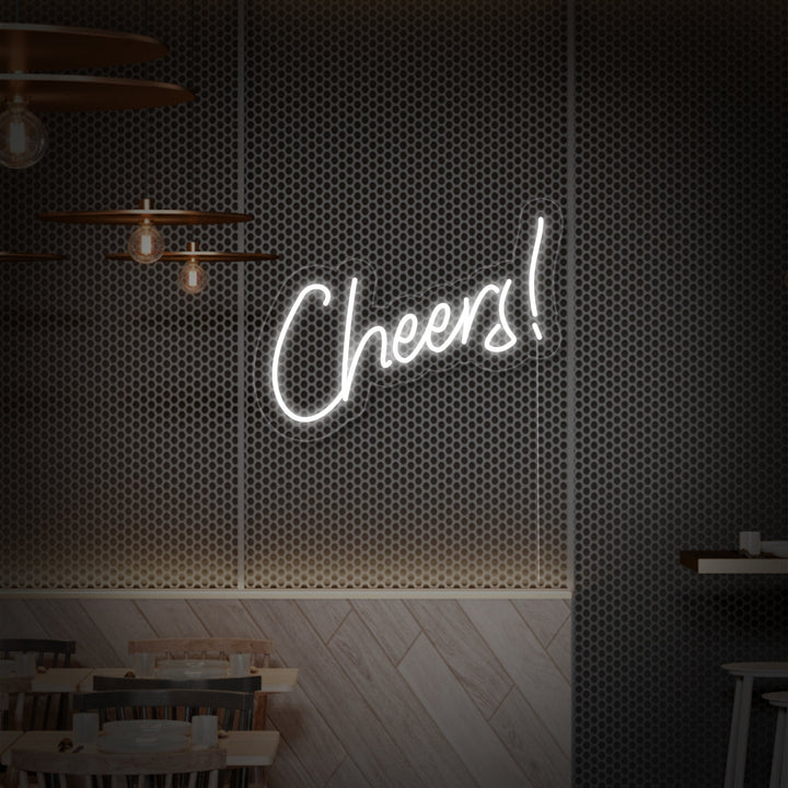 "Cheers Bar" Neonschrift