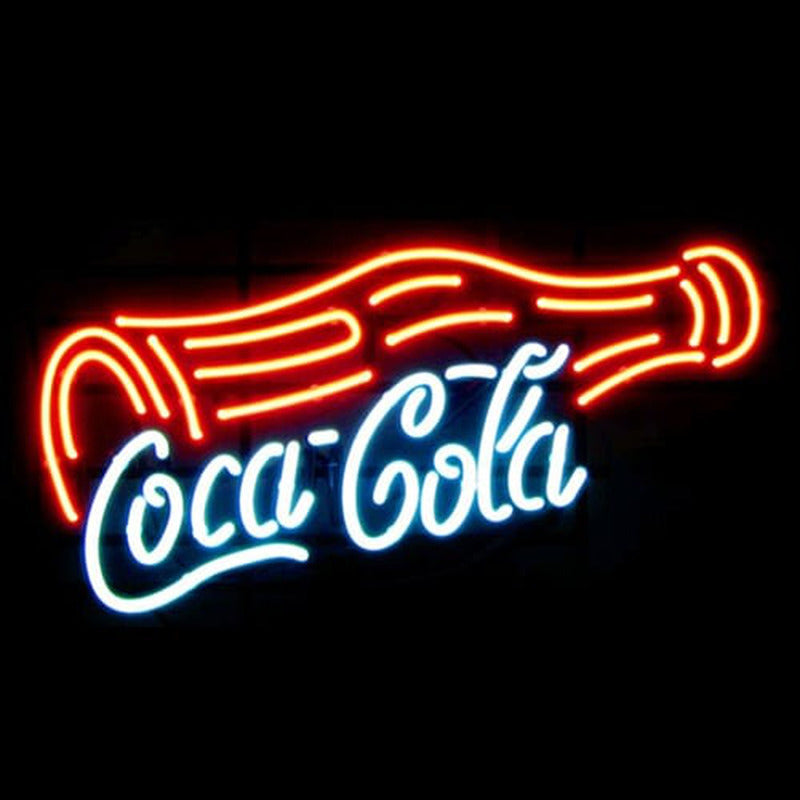 Coca Cola Bottle Neonschrift