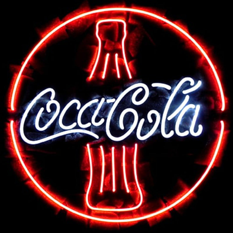 Coca Cola Coke Bottle Neonschrift