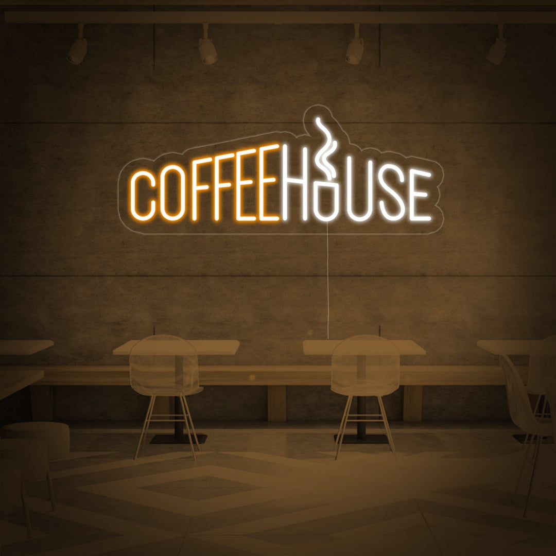 "Coffee House" Neonschrift