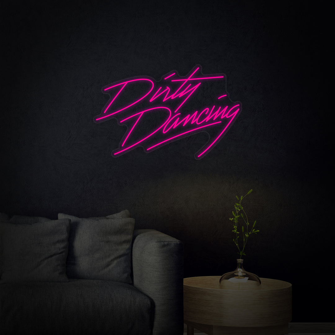 "Dirty Dancing" Neonschrift
