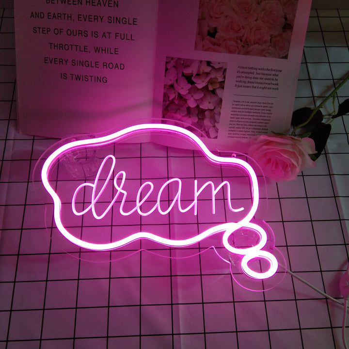 "Dream" USB Mini LED Neonschrift