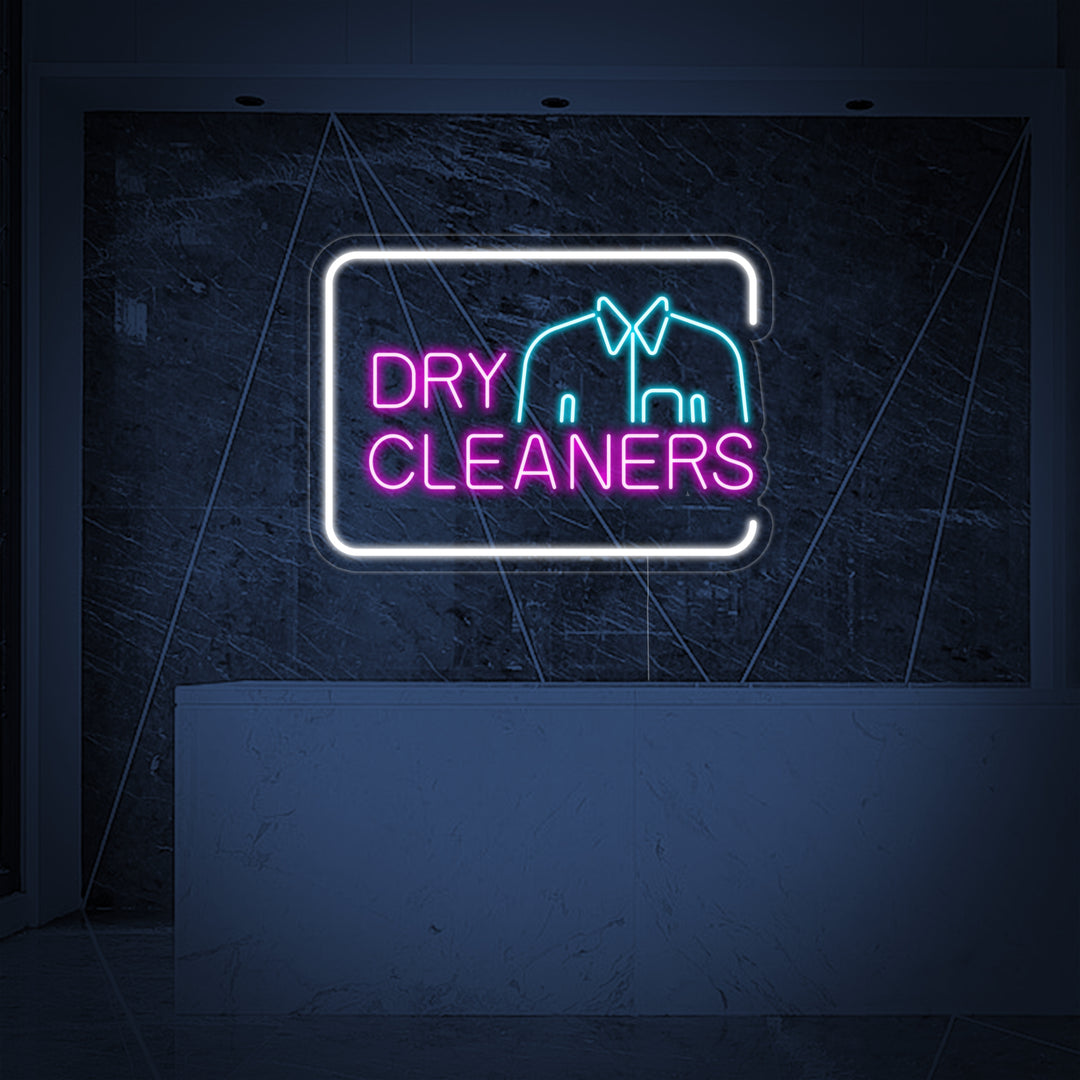 "Dry Cleaners" Neonschrift