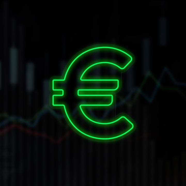 "Euro-Symbol" Neonschrift
