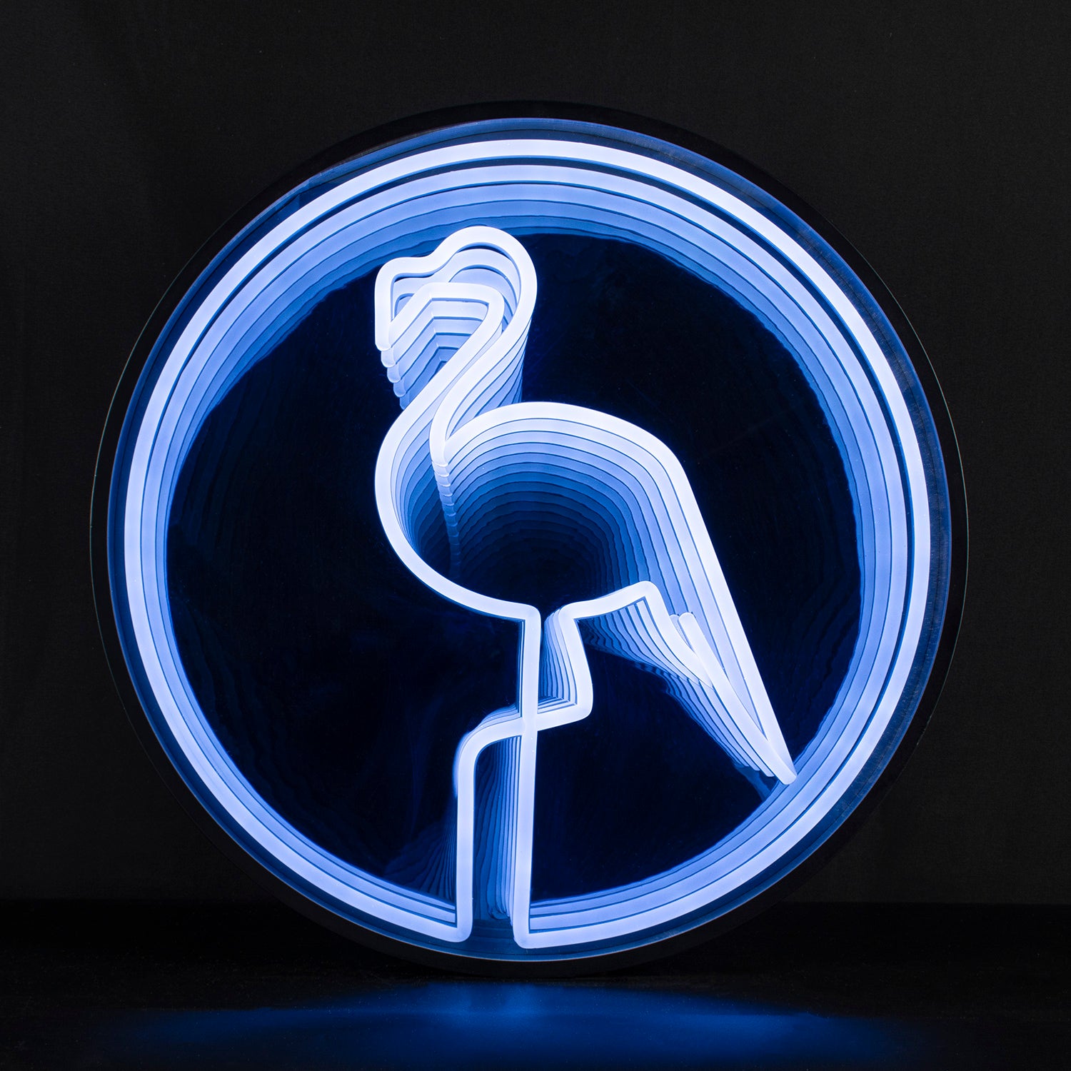"Flamingo" 3D Infinity LED Neonschrift