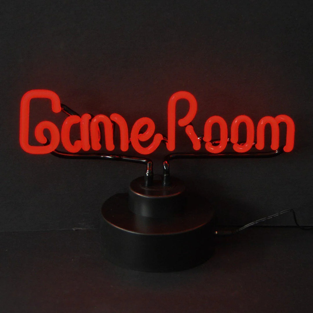 "Game Room Tisch-Neonschild, Glas-Neonschild" Neonschrift