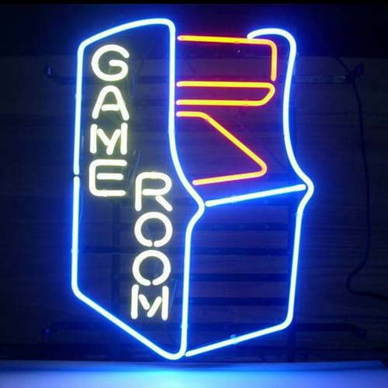 "Game Room, Spielwanddekoration" Neonschrift