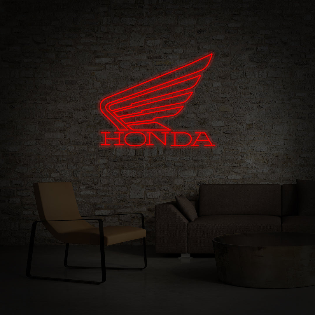 "Hondas Logo" Neonschrift