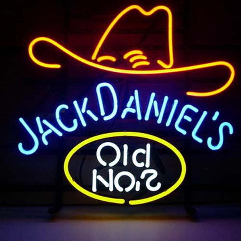 "Jack Old Whiskey" Neonschrift