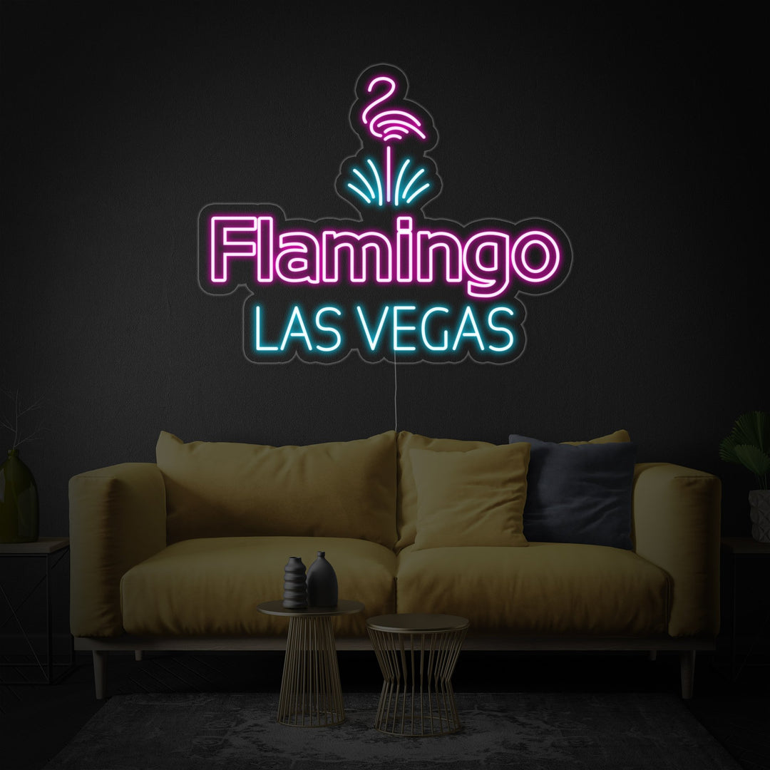 "Flamingo Las Vegas" Neonschrift