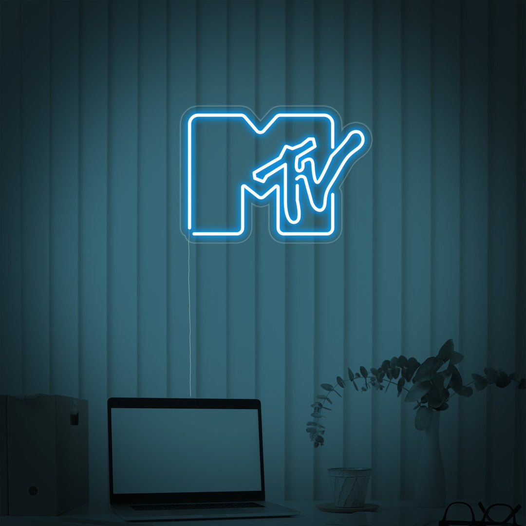 "MTV logo" Neonschrift